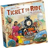 Asmodee Ticket to Ride - India / Zwitserland Bordspel Meertalig, Uitbreiding, 2 - 5 spelers, 30 - 60 minuten, Vanaf 8 jaar