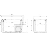 Dometic CFX3 35 koelbox Donkergrijs/lichtgrijs