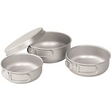 Easy Camp Adventure Ultra Light pannenset aluminium, 4-delig