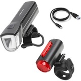 FISCHER Fahrrad Accu ledverlichtingsset 30 Lux
