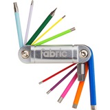 Fabric 11 in 1 Color coded Multitool 11-delig, met inklapbaar handvat