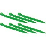 High Peak Kunststof haringen Haring Groen, 6 stuks