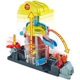 Hot Wheels Super City Fire House Rescue Play Set Racebaan 