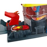 Hot Wheels Super City Fire House Rescue Play Set Racebaan 