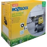 Hozelock Jet Pump 3.500 l Hydrofoorpomp Geel/zwart, Booster, 20 liter drukvat