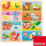 Jumbo Goula - Mijn lievelingseten noppenpuzzel 8 stukjes