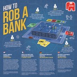 Jumbo How To Rob A Bank Bordspel Meertalig, 2 - 4 spelers, 30 minuten, Vanaf 10 jaar