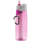 LifeStraw Go 2-Stage drinkfles Pink, roze, 0,64 liter