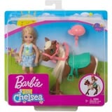 Mattel Barbie Club Chelsea pop met paard 