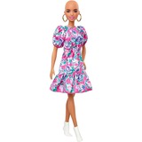 Mattel Barbie Fashionistas #150 - No-Hair Look & Floral Dress Pop Original