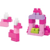 Mattel Mega Bloks First Builders - Big Building Bag (Roze), 60 stuks Constructiespeelgoed DCH54