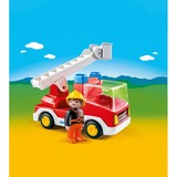 PLAYMOBIL 1.2.3 - Brandweerwagen met ladder Constructiespeelgoed 6967