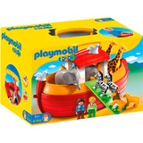 PLAYMOBIL 1.2.3 - Meeneem Ark van Noach Constructiespeelgoed 6765