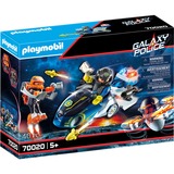 Galaxy Police - Galaxy politiemotorfiets Constructiespeelgoed