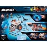 PLAYMOBIL Top Agents - Spy Team sneeuwmobiel Constructiespeelgoed 70231