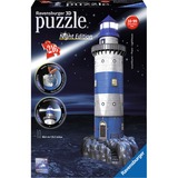 Ravensburger Puzzel: Vuurtoren bij nacht