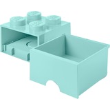 Room Copenhagen LEGO Brick Drawer 4 Blauw opbergdoos Blauw