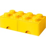 Room Copenhagen LEGO Brick Drawer 8 Geel opbergdoos Geel