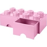 Room Copenhagen LEGO Brick Drawer 8 Roze opbergdoos Roze