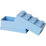 Room Copenhagen LEGO Mini Box Lunchbox Blauw, 8 noppen