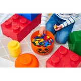 Room Copenhagen LEGO Storage Head 'Pompoen', groot opbergdoos Oranje/zwart