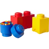 Room Copenhagen LEGO Storage Multi pack kleurrijk 3-er P opbergdoos Rood