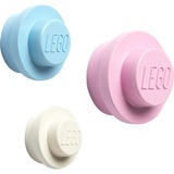 Room Copenhagen LEGO Wall Hanger wandmontage  Wit, Blauw, Roze