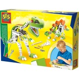 SES Creative Metaal constructieset Dino Constructiespeelgoed 14958