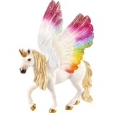 Schleich Bayala - Gevleugelde regenboog eenhoorn speelfiguur 70576