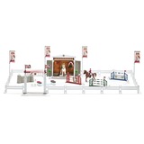 Schleich Horse Club - Grote paardenwedstrijd met ruiters en paarden speelfiguur 42338