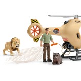 Schleich Wild Life - Helikopter dierenredding speelfiguur 42476