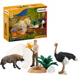 Schleich Wild Life - Vangen van de hyena speelfiguur 42504