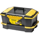 Stanley Gereedschapskoffer Click & Connect met organizer, gereedschapskist Zwart/geel