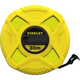 Stanley Landmeter Fiberglas 30m afstandsmeter Geel