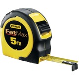 Stanley Rolbandmaat Fatmax meetlint Zwart/geel, 5 meter, breedte 19mm