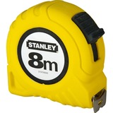 Stanley Rolbandmaat meetlint Geel/zwart, 8 meter, breedte 25mm