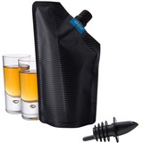 Vapur Incognito Flask ( grey) drinkfles Donkergrijs, 0,3 Liter