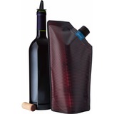 Vapur Wine Carrier (maroon) drinkfles Wijnrood/zwart, 0,75 Liter