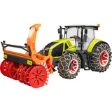 bruder Claas Axion 950 met sneeuwkettingen en sneeuwblazer Modelvoertuig 03017