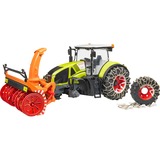 bruder Claas Axion 950 met sneeuwkettingen en sneeuwblazer Modelvoertuig 03017