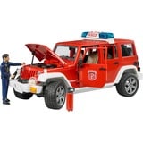 bruder Jeep Wrangler Unlimited Rubicon brandweerauto Modelvoertuig 02528