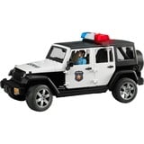 bruder Jeep Wrangler Unlimited Rubicon politieauto met politieagent Modelvoertuig 02526