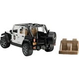 bruder Jeep Wrangler Unlimited Rubicon politieauto met politieagent Modelvoertuig 02526