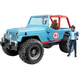 bruder Jeep cross country racer met bestuurder Modelvoertuig 02541