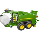 bruder John Deere C441 Ronde balenpers en wikkelmachine Modelvoertuig 02032