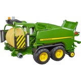 bruder John Deere C441 Ronde balenpers en wikkelmachine Modelvoertuig 02032