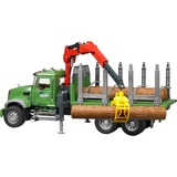 bruder MACK houttransport truck Modelvoertuig 02824