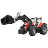 bruder Massey Ferguson 7600 met frontlader Modelvoertuig 03047