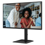AOC 27E4U 27" monitor Zwart, HDMI, DisplayPort, VGA, 4x USB-A, USB-B
