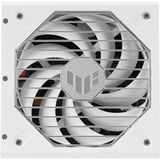 ASUS TUF Gaming Gold White Edition modulaire 1000 watt voeding  Wit, 1x 12V-2x6, 4x PCIe
